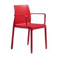 SET 4 SEDIE CHLOÉ TREND MON AMOUR CON BRACCIOLI MADE IN ITALY SCAB DESIGN