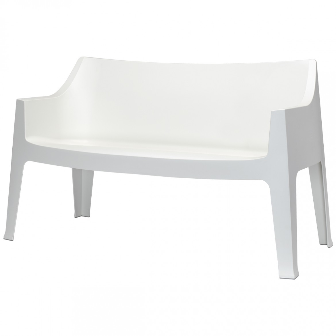 SET DUE DIVANO COCCOLONA TECNOPOLIMERO SCAB DESIGN