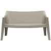 SET DUE DIVANO COCCOLONA TECNOPOLIMERO SCAB DESIGN
