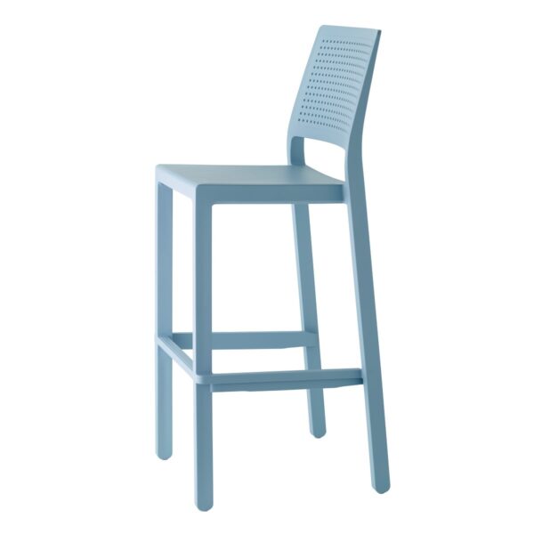 SET 4 SGABELLI EMI TECNOPOLIMERO HT 75CM SCAB DESIGN