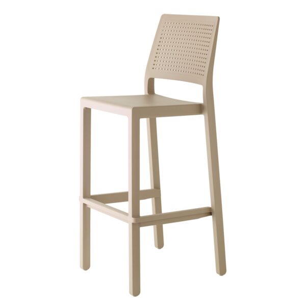SET 4 SGABELLI EMI TECNOPOLIMERO HT 75CM SCAB DESIGN