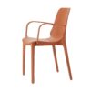 SET 4 SEDIE GINEVRA TECNOPOLIMERO CON BRACCIOLI SCAB DESIGN