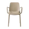 SET 4 SEDIE GINEVRA TECNOPOLIMERO CON BRACCIOLI SCAB DESIGN