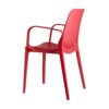 SET 4 SEDIE GINEVRA TECNOPOLIMERO CON BRACCIOLI SCAB DESIGN