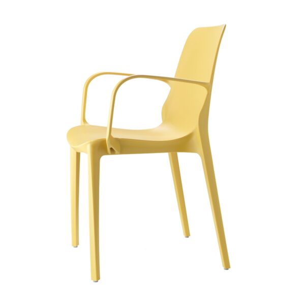 SET 4 SEDIE GINEVRA TECNOPOLIMERO CON BRACCIOLI SCAB DESIGN