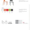 SET 6 SEDIE GIO TECNOPOLIMERO SCAB DESIGN