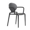 SET 4 SEDIE GIO TECNOPOLIMERO CON BRACCIOLI SCAB DESIGN