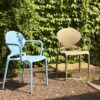 SET 4 SEDIE GIO TECNOPOLIMERO CON BRACCIOLI SCAB DESIGN
