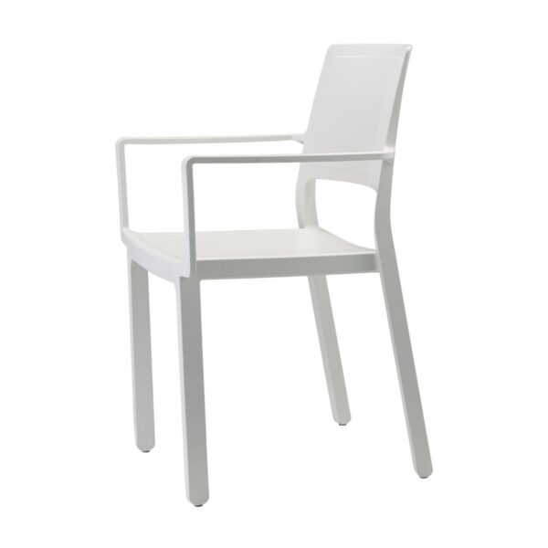 SET 4 SEDIE KATE CON BRACCIOLI TECNOPOLIMERO SCAB DESIGN