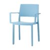 SET 4 SEDIE KATE CON BRACCIOLI TECNOPOLIMERO SCAB DESIGN