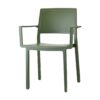 SET 4 SEDIE KATE CON BRACCIOLI TECNOPOLIMERO SCAB DESIGN