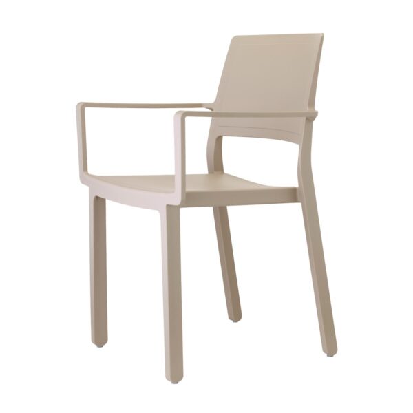SET 4 SEDIE KATE CON BRACCIOLI TECNOPOLIMERO SCAB DESIGN