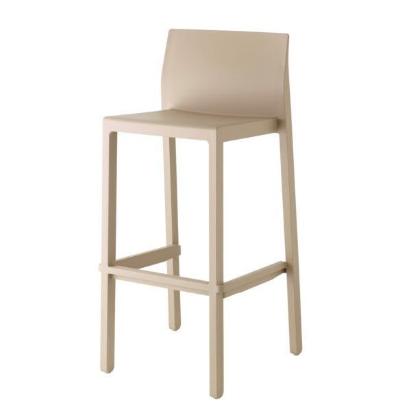SET 4 SGABELLI KATE TECNOPOLIMERO HT 65CM MADE IN ITALY SCAB DESIGN