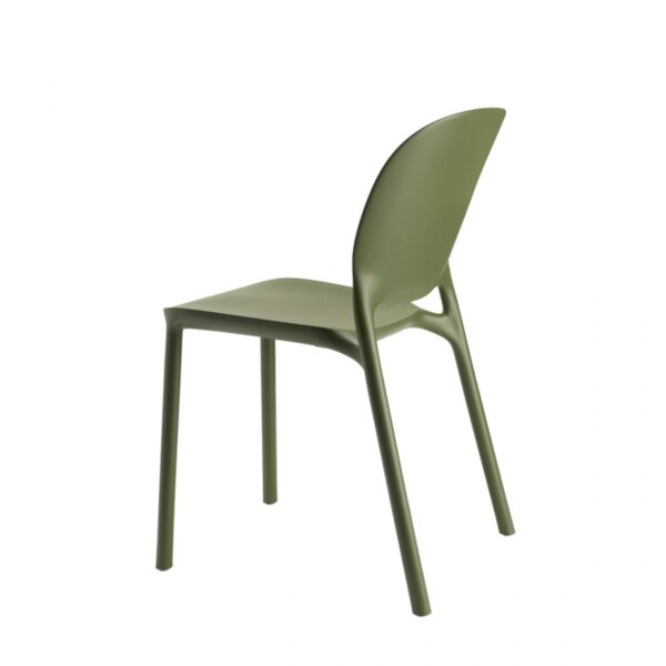 SET 6 SEDIE HUG TECNOPOLIMERO DA POST CONSUMO INDUSTRIALE SCAB DESIGN