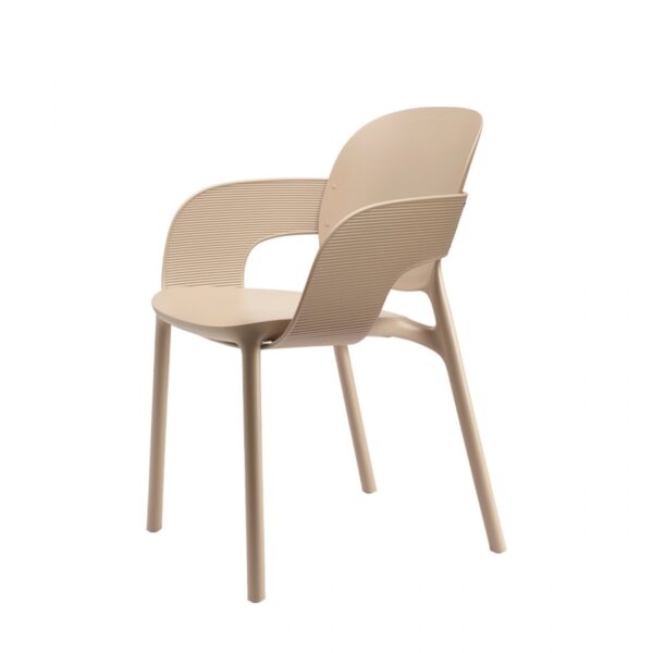 SET 4 POLTRONE HUG TECNOPOLIMERO DA POST CONSUMO INDUSTRIALE SCAB DESIGN