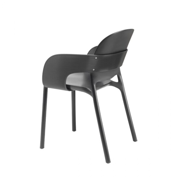 SET 4 POLTRONE HUG TECNOPOLIMERO DA POST CONSUMO INDUSTRIALE SCAB DESIGN