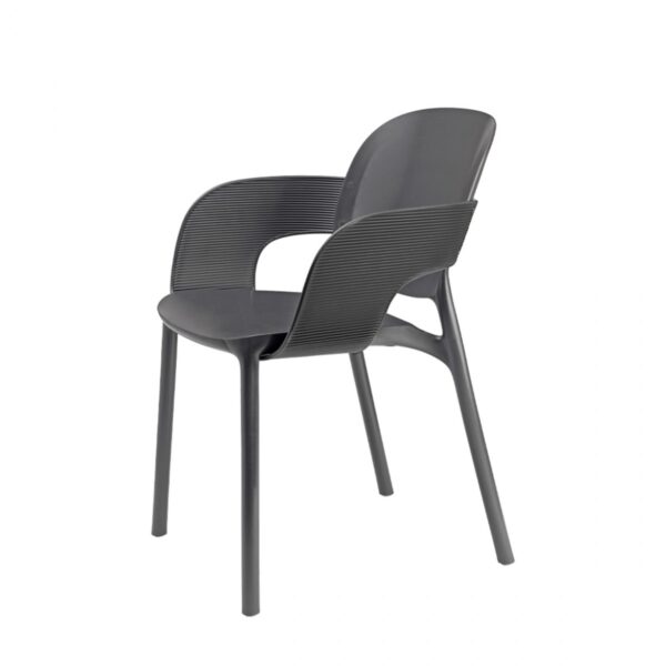 SET 4 POLTRONE HUG TECNOPOLIMERO DA POST CONSUMO INDUSTRIALE SCAB DESIGN