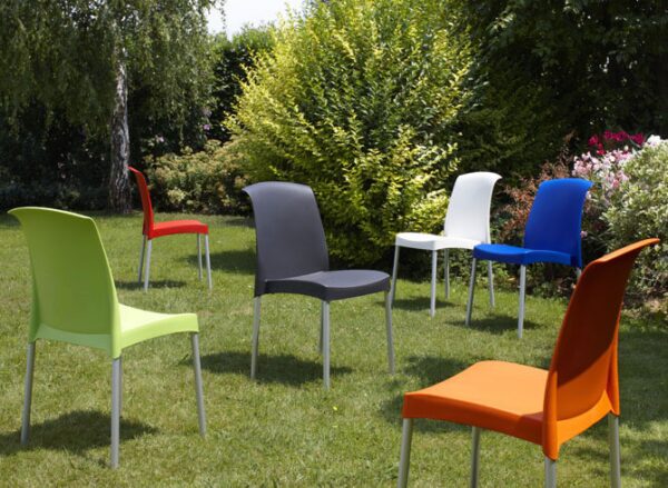 SET 6 SEDIE JENNY TECNOPOLIMERO MADE IN ITALY SCAB DESIGN