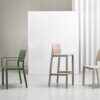 SET 4 SGABELLI KATE TECNOPOLIMERO HT 75CM MADE IN ITALY SCAB DESIGN