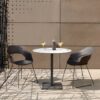 SET DUE SEDIE LADY B A SLITTA MADE IN ITALY SCAB DESIGN