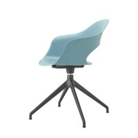 SEDIA LADY B TRESPOLO GIREVOLE TECNOPOLIMERO MADE IN ITALY SCAB DESIGN