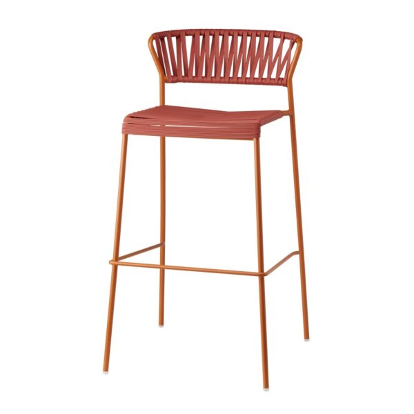 SGABELLO LISA CLUB IN PVC HT 75CM MADE IN ITALY SCAB DESIGN