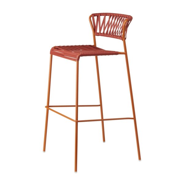 SGABELLO LISA CLUB IN PVC HT 75CM MADE IN ITALY SCAB DESIGN