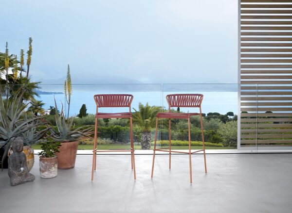 SGABELLO LISA CLUB IN PVC HT 75CM MADE IN ITALY SCAB DESIGN