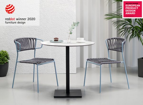 SET DA DUE POLTRONE LISA FILÒ CORDA NAUTICA MADE IN ITALY SCAB DESIGN