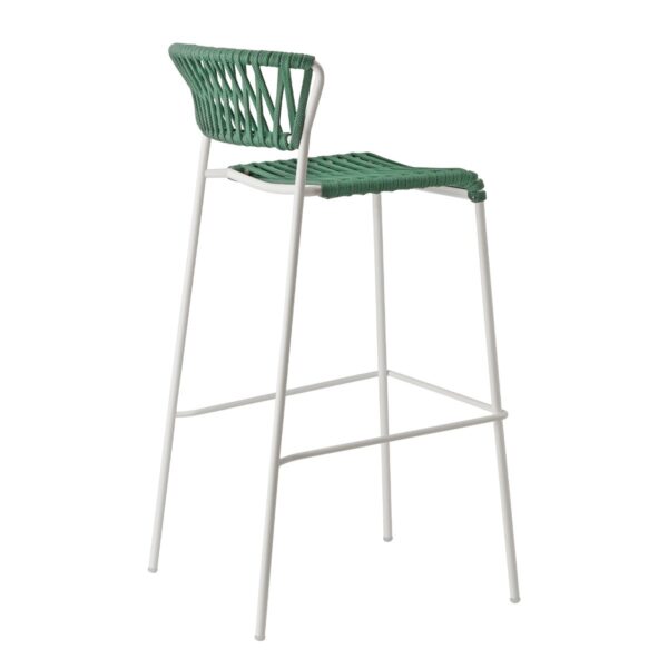 SGABELLO LISA FILÒ CORDA NAUTICA HT 75 MADE IN ITALY SCAB DESIGN