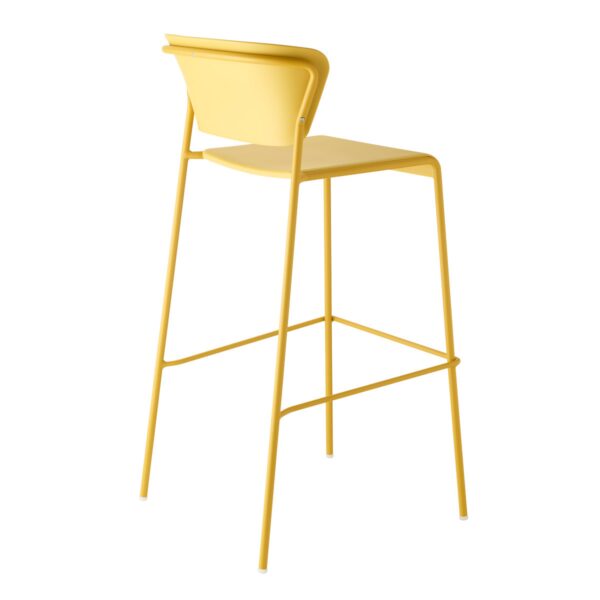 SET DUE SGABELLO LISA TECNOPOLIMERO HT 75CM SCAB DESIGN MADE IN ITALY