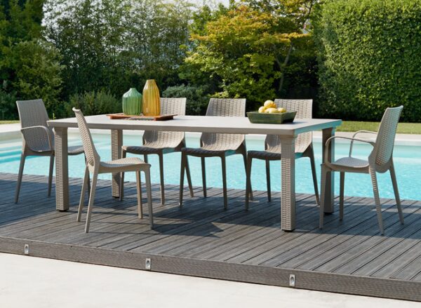 SET SEI SEDIE LUCREZIA TECNOPOLIMERO SCAB DESIGN MADE IN ITALY