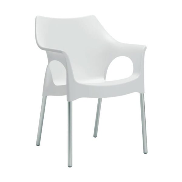 SET 4 SEDIE OLA TECNOPOLIMERO SCAB DESIGN MADE IN ITALY