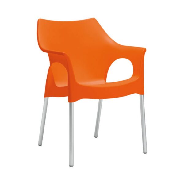 SET 4 SEDIE OLA TECNOPOLIMERO SCAB DESIGN MADE IN ITALY