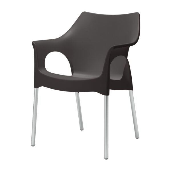 SET 4 SEDIE OLA TECNOPOLIMERO SCAB DESIGN MADE IN ITALY
