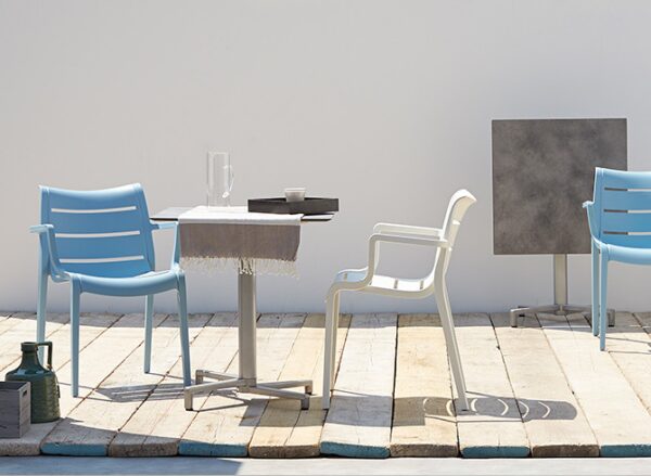 SET DA 4 SEDIA SUNSET TECNOPOLIMERO SCAB DESIGN MADE IN ITALY