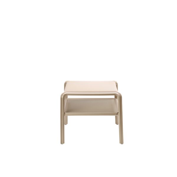 SET DUE TAVOLINI VELA TECNOPOLIMERO SCABDESIGN MADE IN ITALY