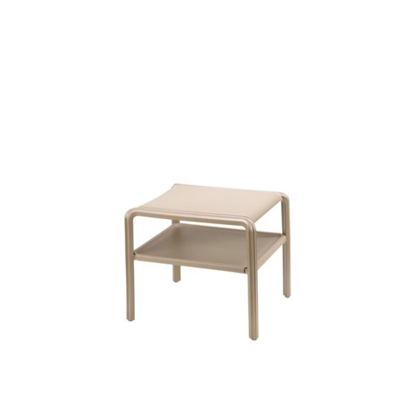 SET DUE TAVOLINI VELA TECNOPOLIMERO SCABDESIGN MADE IN ITALY