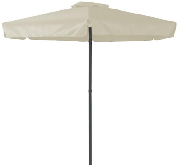 OMBRELLONE ROTONDO BEIGE PALO CENTRALE BARRAL CASACOLLECTION