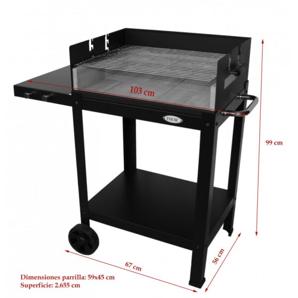 BARBECUE MENORCA 67x56x99 cm GMR TRADING