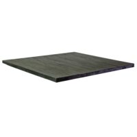 Top tavolo resina per esterno grigio quadro cm80x80x3