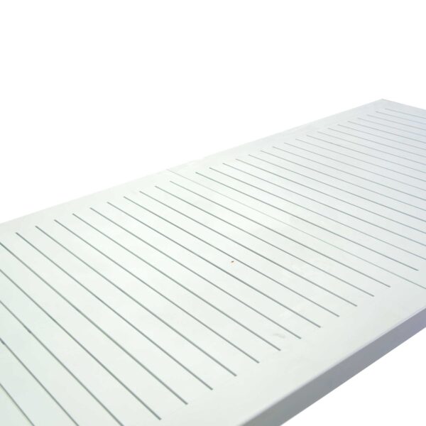 Tavolo alluminio Monterey allungabile bianco cm150/210x89h75