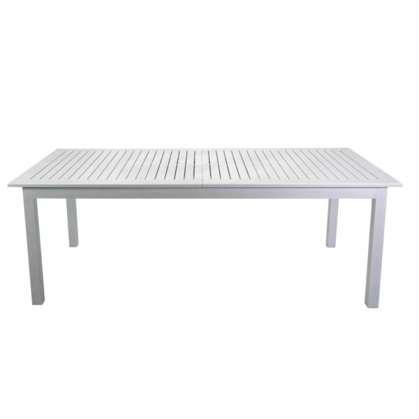 Tavolo alluminio Monterey allungabile bianco cm150/210x89h75