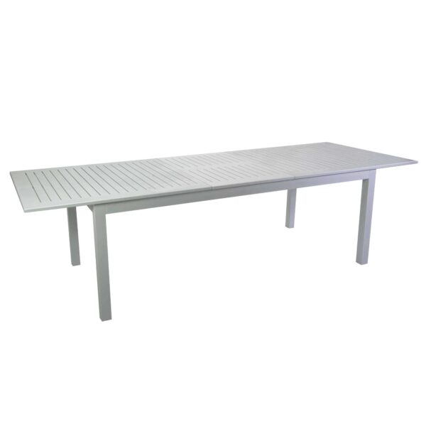 Tavolo alluminio Monterey allungabile bianco cm150/210x89h75