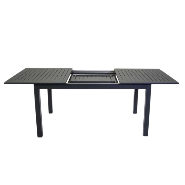 Tavolo alluminio Monterey allungabile antracite cm220/280x100h75