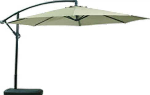 OMBRELLONE BRACCIO TONDO EDY 3M BEIGE