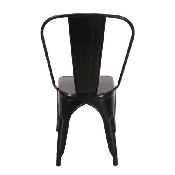 Sedia ferro new bristol nero cm43x43h45/84