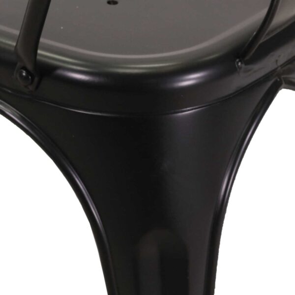 Sedia ferro new bristol nero cm43x43h45/84