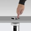 Multiconnettore Port USB, Anodizzato opaco, Tecnoplastica e Alluminio.