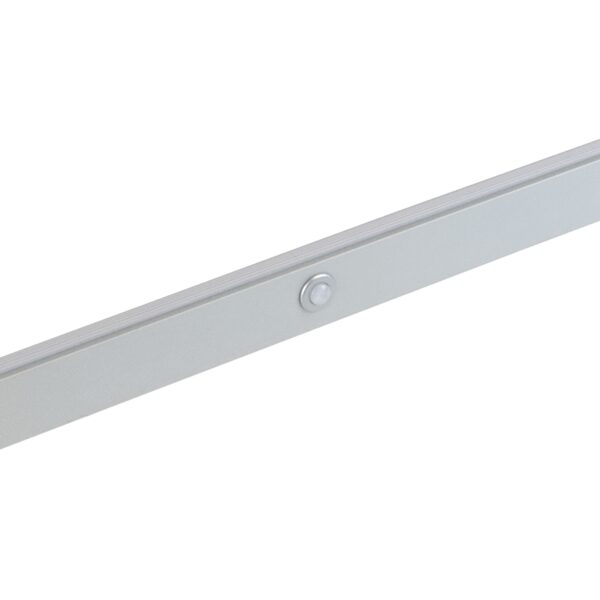 Barra appendiabili per armadi Castor con luce LED, batteria rimovibile e sensore di movimento, 1.008, Anodizzato opaco.